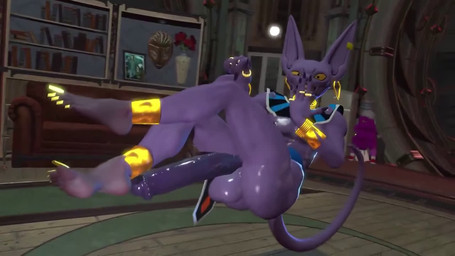 animal_genitalia animal_penis anthro balls big_penis camera_flash cuffs_(clothing) ear_piercing equine_genitalia equine_penis erection feet flexible floating genitals hairless jewelry male penis piercing presenting presenting_penis purple_body soles solo spread_legs spreading tail thick_thighs yellow_sclera megaswitchsfm dragon_ball dragon_ball_super sega sonic_riders sonic_the_hedgehog_(series) beerus wave_the_swallow domestic_cat felid feline felis hairless_cat mammal sphynx_(cat) 16:9 3d_(artwork) 3d_animation animated digital_media_(artwork) high_framerate short_playtime sound widescreen