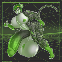 5_fingers anthro balls big_balls big_butt big_muscles big_pecs big_penis butt claws fingers genitals huge_balls huge_butt huge_pecs huge_penis humanoid_genitalia humanoid_penis hyper hyper_balls hyper_butt hyper_genitalia hyper_penis male muscular nipples nude pecs penis pose solo tail thick_thighs vein veiny_penis heikidraws chase_(someroo) cheetah felid feline mammal 1:1 absurd_res colored digital_drawing_(artwork) digital_media_(artwork) full-length_portrait hi_res portrait shaded