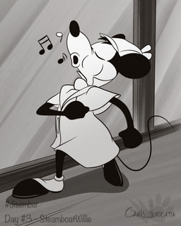 anthro clothing coat detective detective_hat eyes_closed fist footwear head_tilt head_tilted_back male musical_note musical_symbol open_mouth raised_tail shoes solo symbol tail text topwear whistling atimon disney steamboat_willie the_great_mouse_detective basil_(disney) mammal mouse murid murine rodent 2024 4:5 greyscale hi_res monochrome signature