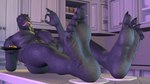 5_toes anthro claws erection feet foot_fetish foot_focus furniture genitals humanoid_feet humanoid_genitalia lying male male_anthro muscular nude on_back plantigrade soles solo text toe_claws toes tongue tongue_out ursolarts okamical_(modeler) epic_games fortnite thunder_(fortnite) humanoid lizard reptile scalie 16:9 3d_(artwork) absurd_res digital_media_(artwork) english_text hi_res widescreen