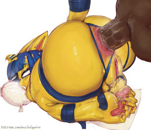 anal anal_penetration anthro anthro_focus anthro_penetrated anus balls black_penis blue_hair bodily_fluids brown_penis butt condom dark_body dark_penis dark_skin dripping duo egyptian faceless_character faceless_human faceless_male female female_focus female_penetrated filled_condom fur genital_fluids genitals hair human_on_anthro human_penetrating human_penetrating_anthro human_penetrating_female interspecies male male/female male_penetrating male_penetrating_female patreon_username pawpads paws penetration penile penile_penetration penis penis_in_ass sex sexual_barrier_device simple_background solo_focus text vaginal_fluid_drip vaginal_fluids vaginal_fluids_on_feet vulva yellow_body yellow_fur musikalgenius animal_crossing nintendo ankha_(animal_crossing) domestic_cat felid feline felis human mammal 2026 absurd_res artist_name digital_media_(artwork) hi_res url