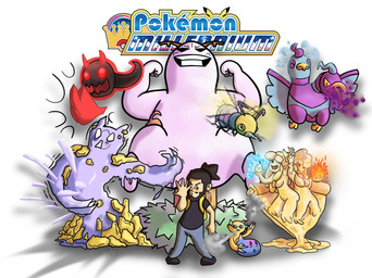 2_heads backpack black_body blue_body blush cheese dairy_products fire flexing food glowing grey_body group ice male multi_head pizza plant plantigrade poison purple_body red_eyes simple_background tree white_background theartoffrancio fakemon pokemon_clover arthropod avian bird blobbos dowster food_creature food_humanoid human humanoid mammal mozzamazel nutzboltz rectreem semdemen venowatt wedgard hi_res