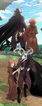 anthro antlers balls black_body black_fur blush brown_body brown_fur butt butt_grab clothing detailed_background duo fangs female female_on_anthro fur genitals hair hand_on_butt horn human_on_anthro interspecies male male/female multicolored_body multicolored_fur muscular muscular_male nude open_mouth open_smile orange_hair scar smile standing tail teeth teratophilia thick_thighs tongue tongue_out two_tone_body two_tone_fur project-taofm american_mythology indigenous_north_american_mythology mythology north_american_mythology human mammal monster wendigo absurd_res hi_res