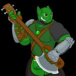 accessory armor axe axe_guitar bass_guitar belt clothing cock_ring ear_piercing facial_hair gauntlets genitals gloves green_body green_skin guitar handwear jewelry male melee_weapon muscular muscular_humanoid muscular_male musical_instrument necklace not_furry penis penis_accessory penis_jewelry piercing plucked_string_instrument solo string_instrument teeth weapon conditional_dnp notkastar hilgar_(character) humanoid mammal orc 1:1 alpha_channel digital_media_(artwork)