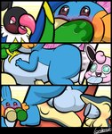 2021 abdominal_bulge anthro anthro_on_anthro backsack balls beak big_balls black_border blue_balls blue_body blue_butt blue_fur blue_penis blue_perineum blue_skin blush border bulge butt chatot chatot_(eotds) cyndaquil double_oral eyes_closed face_fucking fellatio feral fin foursome from_behind_position fur generation_1_pokemon generation_2_pokemon generation_3_pokemon generation_4_pokemon genitals green_balls green_penis group group_sex guildmaster_wigglytuff hand_on_belly head_fin heart_eyes heart_symbol horizontal_blockage humanoid_genitalia humanoid_penis imminent_orgasm irrumatio lorderat male male/male male_penetrated male_penetrating male_penetrating_male mudkip multicolored_body multicolored_fur nintendo oral oral_penetration penetration penile penis penis_in_mouth perching_position perineum pink_beak pokemon pokemon_(species) pokemon_mystery_dungeon sex signature small_but_hung spike_chunsoft spitroast tail tail_fin tail_pull thick_penis two_tone_body two_tone_fur wigglytuff yellow_body yellow_fur yellow_penis