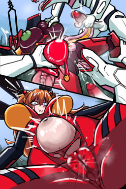 big_breasts blood bodily_fluids breasts camel_toe clothing cunnilingus death female forced genitals gore green_nipples guts hair intestines melee_weapon necrophilia nipples oral orange_hair organs polearm rape red_clothing red_skinsuit sex skinsuit snuff spear tight_clothing uterus vaginal voodoo voodoo_sex vulva weapon skarma neon_genesis_evangelion asuka_langley_soryu evangelion_(cyborg) human mammal mass_production_eva 2:3 absurd_res censored hi_res mosaic_censorship