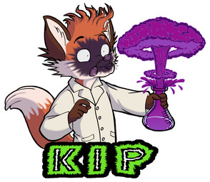 anthro chemicals chemistry cloud dipstick_tail erlenmeyer_flask explosion eyebrows eyewear fluffy fluffy_tail fur glasses laboratory_equipment laboratory_glassware male markings mushroom_cloud science scientific_instrument solo spill tail tail_markings mavuriku kipfox canid canine fox mammal red_fox true_fox