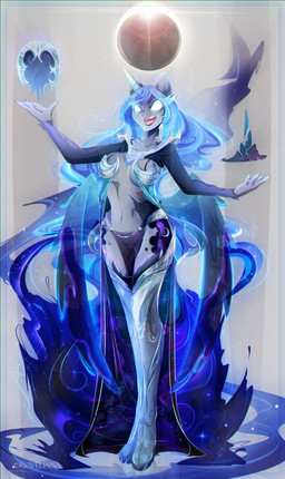 2014 absurd_res anthro anthrofied blue_hair clothed clothing crown cutie_mark equine female friendship_is_magic glowing glowing_eyes hair helmet hi_res horn koveliana long_hair mammal moon my_little_pony navel nightmare_moon_(mlp) open_mouth princess_luna_(mlp) skimpy solo thigh_boots winged_unicorn wings
Rating: Safe
Score: 35
User: Nyteshade
Date: July 18, 2014 2014 absurd_res anthro anthrofied blue_hair clothed clothing crown cutie_mark equine female friendship_is_magic glowing glowing_eyes hair helmet hi_res horn koveliana long_hair mammal moon my_little_pony navel nightmare_moon_(mlp) open_mouth princess_luna_(mlp) skimpy solo thigh_boots winged_unicorn wings
Rating: Safe
Score: 35
User: Nyteshade
Date: July 18, 2014