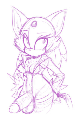 anthro balls big_penis bodysuit breasts clothing erection forehead_gem gem genitals gloves gynomorph hair handwear humanoid_genitalia humanoid_penis intersex penis ponytail skinsuit solo tail tight_clothing unzipped_bodysuit conditional_dnp ebonychimera sega sonic_riders sonic_the_hedgehog_(series) blaze_the_cat domestic_cat felid feline felis mammal hi_res sketch