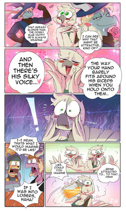 alcohol anthro bedroom_eyes beer beverage blue_body blue_scales dialogue drinking feathers female flower freaking_out fur group infatuation male narrowed_eyes plant purple_body purple_scales rose_(flower) scales seductive surprised text white_body white_feathers yellow_body yellow_fur ghioel mythology amelia_steelheart brooke_(simplifypm) cass_(simplifypm) pseftis_savra avian bird canid canine canis domestic_dog dragon mammal mythological_creature mythological_scalie scalie absurd_res comic english_text hi_res