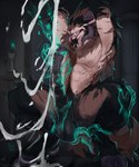animal_genitalia animal_penis anthro arms_above_head ball_lick ball_worship balls big_balls big_penis bodily_fluids body_worship crouching cum cumshot detailed_background disembodied_hand disembodied_head dominant dominant_anthro dominant_male ejaculation equine_genitalia equine_penis excessive_cum excessive_genital_fluids flared_penis genital_fluids genital_worship genitals ghost_hand ghost_sex group handjob hooves licking licking_urethra male male/male muscular muscular_anthro muscular_male oral penile penis penis_lick penis_worship saggy_balls sex submissive submissive_anthro submissive_male thick_thighs tongue tongue_out laobai mythology canid canine canis dragon felkin ghost hybrid mammal mythological_creature mythological_scalie scalie spirit wolf hi_res