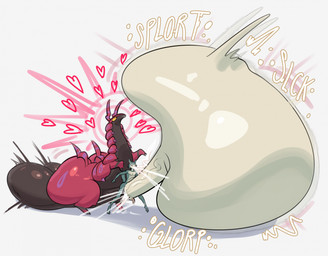 abdominal_bulge anal anal_penetration animal_genitalia animal_penis anthro anthro_on_feral anthro_penetrated ball_size_difference balls bestiality big_butt big_penis bodily_fluids bulge butt cum cum_from_mouth cum_in_mouth cum_inflation cum_inside cum_through ejaculation equine_genitalia equine_penis excessive_cum excessive_genital_fluids feral feral_penetrating feral_penetrating_anthro genital_fluids genitals heart_symbol huge_butt huge_penis hyper hyper_genitalia hyper_penis inflation living_condom male male/male male_penetrated male_penetrating male_penetrating_anthro male_penetrating_male nude nude_anthro nude_male penetration penis penis_size_difference sex size_difference vein vein_bulge veiny_penis lotolotl beastars nintendo pokemon legoshi_(beastars) canid canine canis generation_5_pokemon mammal pokemon_(species) scolipede wolf hi_res