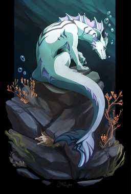 ambiguous_gender bubble feral fin fin_piercing furgonomics furry-specific_piercing gills piercing purple_eyes rock sitting solo underwater water white_body ingridskogstad mythology arronax anthozoan aquatic_dragon cnidarian coral dragon eel fish marine moray_eel mythological_creature mythological_scalie scalie wingless_dragon 2025 clip_studio_paint_(artwork) digital_drawing_(artwork) digital_media_(artwork) digital_painting_(artwork) hi_res paint_tool_sai_(artwork) painting_(artwork) male_(lore)