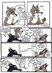 anthro canid canine clothed clothing comic disney english_text family fan_character father_(lore) female fox gbwr herald_sandefach hi_res jinksa lisa_sandefach male mammal mrs._wilde parent_(lore) predator_city red_fox simple_background text true_fox white_background wolfport zootopia