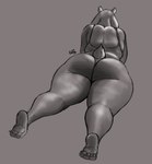 anthro big_butt bra butt clothed clothing digitigrade female floppy_ears fur grey_background horn huge_butt huge_thighs long_ears lop_ears lying mature_anthro mature_female on_front panties paws rear_view scut_tail short_horn short_tail simple_background slightly_chubby slightly_chubby_anthro slightly_chubby_female small_horn smooth_horn solo tail thick_thighs underwear underwear_only white_body white_fur white_horn mcdoogiy undertale_(series) toriel boss_monster_(undertale) bovid caprine mammal 2024 digital_drawing_(artwork) digital_media_(artwork) full-length_portrait greyscale hi_res monochrome portrait shaded signature sketch soft_shading