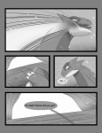 angry cave claws comic dialogue dragon english_text feral fight generation_3_pokemon greyscale hi_res male monochrome mythological_creature mythological_scalie mythology nintendo open_mouth pokemon pokemon_(species) salamence scalie solo tderek99 text