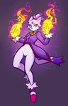 accessory anthro black_nose clothing dipstick_tail elemental_manipulation female fire fire_manipulation fur hair_accessory looking_at_viewer markings purple_body purple_clothing purple_fur purple_topwear simple_background solo tail tail_markings tight_clothing topwear yellow_eyes mewgle sega sonic_the_hedgehog_(series) blaze_the_cat domestic_cat felid feline felis mammal 2024 hi_res signature