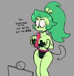 aged_up anthro big_breasts breasts camera clothing computer dildo ear_piercing ear_ring electronics female fur green_body green_fur green_hair hair looking_down navel nipple_tape open_mouth panties pasties piercing ring_piercing sex_toy simple_background solo tape text underwear webcam monamania cartoon_network ok_k.o.!_let's_be_heroes adult_fink fink_(ok_k.o.!_lbh) mammal mouse murid murine rat rodent digital_media_(artwork) english_text hi_res