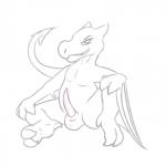 1:1 2015 2_toes aerodactyl anthro anthrofied balls biped claws curling_toes erection feet fossil_pokemon generation_1_pokemon genitals grin half-closed_eyes hand_on_knee hand_on_leg hi_res hindpaw looking_at_viewer male membrane_(anatomy) membranous_wings monochrome narrowed_eyes nintendo nude paws penis pokemon pokemon_(species) posexe simple_background sitting smile solo source_request teeth toes white_background wings