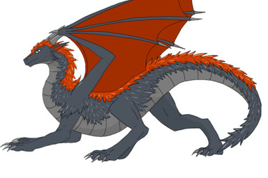 claws female feral fluffy fur grey_body grey_fur grey_scales quadruped red_body red_fluff red_fur red_wings scales simple_background solo standing tail toe_claws white_background wing_claws wings anonymous_artist european_mythology mythology axial_(rygeldragon2026) dragon mythological_creature mythological_scalie scalie western_dragon 3:2 low_res