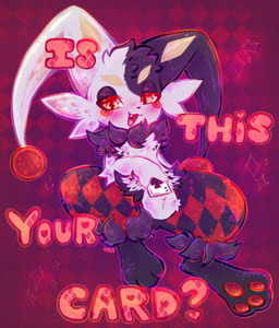 ace_of_spades anthro bedroom_eyes bodily_fluids butt card clitoris female fluffy genital_fluids genitals leaning leaning_backward lying narrowed_eyes on_back pawpads paws playing_card seductive smug solo sparkles spread_legs spreading text vulva conditional_dnp sinfulkitz palworld pocketpair dupin_(pal) pal_(species) english_text hi_res