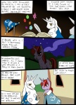 clothed clothing comic digital_media_(artwork) duo english_text equid equine feral friendship_is_magic fur hair hasbro horn male mammal metal_(artist) my_little_pony mythological_creature mythological_equine mythology simple_background starswirl_the_bearded_(mlp) text unicorn