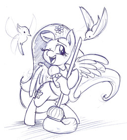 2014 avian bird cute cutie_mark equine female feral flower fluttershy_(mlp) friendship_is_magic hair horse mammal mickeymonster monochrome my_little_pony pegasus pony wings
Rating: Safe
Score: 7
User: Robinebra
Date: March 04, 2014