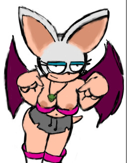 anthro areola athletic_wear bedroom_eyes boots bottomwear bra_down breasts clothing erect_nipples eyeshadow female footwear gem gesture gym_bottomwear gym_shorts hand_gesture high-angle_view jewelry looking_at_viewer makeup membrane_(anatomy) membranous_wings narrowed_eyes necklace nipple_slip nipples pointing pointing_at_self presenting presenting_breasts seductive shoes shorts simple_background smile smirk smug solo tail white_background wings morgan_shawty sega sonic_the_hedgehog_(series) rouge_the_bat bat mammal 2023 colored digital_drawing_(artwork) digital_media_(artwork) hi_res portrait sketch