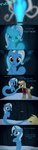 absurd_res alternate_species angry blue_hair cave comic cutie_mark dialogue digital_media_(artwork) duo earth_pony english_text equid equine fan_character female feral friendship_is_magic fur genie hair hasbro hi_res horn horse kidnapping long_image male mammal multicolored_hair my_little_pony mythological_creature mythological_equine mythology navitaserussirus pony purple_eyes simple_background snow tall_image text trixie_(mlp) two_tone_hair unicorn