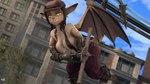 anthro big_breasts breasts cleavage clothed clothing facial_piercing female gun hat headgear headwear nose_piercing nose_ring outside piercing prehensile_tail ranged_weapon revamped_anthros ring_piercing solo suspenders tail weapon donglysfm deadlock valve ivy_(deadlock) gargoyle 16:9 3d_(artwork) 4k absurd_res digital_media_(artwork) hi_res source_filmmaker_(artwork) widescreen