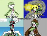 ability_(pokemon) cosplay female gameplay_mechanics mask red_eyes slim text thin_thighs trace_(ability) harijizo kamen_rider marvel nintendo pokemon iron_fist_(marvel) kamen_rider_1 sherlock_holmes gardevoir generation_3_pokemon mammal pokemon_(species) 2014 crossover english_text