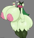 anthro areola big_breasts big_butt big_nipples breasts butt duo female genitals huge_breasts huge_butt huge_nipples huge_thighs hyper hyper_breasts hyper_butt hyper_nipples hyper_thighs nipple_dip nipples pink_areola pink_nipples pussy thick_thighs stemingbunbun nintendo pokemon generation_9_pokemon meowscarada pokemon_(species) absurd_res hi_res