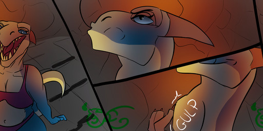 anthro belly claws clothing duo female female/female horn internal macro male male/male navel open_mouth oral_vore rumbling_stomach scales simple_background size_difference smile solo_focus swallowing tail tongue vore wide_hips spicyscaliearts dungeons_and_dragons european_mythology hasbro mythology wizards_of_the_coast ky'ra_igdrizy vivi_sarrun dragon kobold kobold_(5e) mythological_creature mythological_scalie scalie absurd_res digital_media_(artwork) hi_res