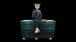 anthro clothing digitigrade electronics fingerless_gloves gloves handwear heterochromia male paws phone simple_background solo toolbox transparent_background vloic linden_mcconville_(character) cougar felid feline mammal 16:9 absurd_res alpha_channel hi_res widescreen