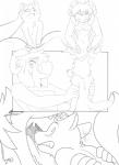 2014 5_fingers absurd_res anthro arm_grab belly biped blush bodily_fluids bowolf_(bowolf12) canid canine canis comic dragon duo durg durg_(artist) eyes_closed fangs fingers forced front_view fur hair hand_on_belly hi_res horn imminent_vore licking licking_lips looking_at_another mammal monochrome motion_lines mouth_shot multiple_scenes mythological_creature mythological_scalie mythology nude one_eye_closed open_mouth oral_vore scalie signature simple_background size_difference slightly_chubby smile soft_vore standing sweat tail teeth three-quarter_view tongue tongue_out uvula vore white_background wolf