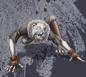 2014 all_fours ambiguous_gender anthro azariah claws clothed clothing fingerless_gloves fur gloves hair looking_at_viewer mammal mustelid sabretoothed_ermine scar shadow short_hair solo toe_claws weasel whiskers white_fur white_hair
Rating: Safe
Score: 7
User: TonyLemur
Date: June 07, 2014 2014 all_fours ambiguous_gender anthro azariah claws clothed clothing fingerless_gloves fur gloves hair looking_at_viewer mammal mustelid sabretoothed_ermine scar shadow short_hair solo toe_claws weasel whiskers white_fur white_hair
Rating: Safe
Score: 7
User: TonyLemur
Date: June 07, 2014