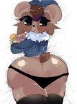 :3 anthro big_butt butt dakimakura femboy huge_butt looking_at_viewer lying male owo plushie solo solo_focus thick_thighs uhh_idk visible_anus visible_underwear whatthefackissleep bee_swarm_simulator roblox dapper_bear_(bee_swarm_simulator) science_bear_(bee_swarm_simulator) bear mammal 3:4