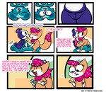 anal_beads anthro anthro_on_anthro anthro_penetrated anthro_penetrating anthro_penetrating_anthro anus balls bear bisexual candy comic dessert dialogue domestic_cat english_text facesitting felid feline felis female female/female female_penetrated food genitals giant_panda group hasbro herpestid improvised_sex_toy jawbreaker littlest_pet_shop littlest_pet_shop_(2012) male male/female male_penetrating male_penetrating_female mammal mongoose not_a_furfag penetration penile penile_penetration penis penis_in_pussy penny_ling pussy sex sex_toy sitting_on_another sugar_sprinkles sunil_nevla text trio vaginal vaginal_penetration