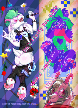 balls blush bodily_fluids butt chain dakimakura electronics eyewear flower genital_fluids genitals glasses hero_scarf legs_up looking_away microphone mohawk paws penis plant precum scarf spotlight frist44 deltarune punk_rock undertale_(series) ralsei bovid caprine darkner goat mammal digital_media_(artwork) hi_res pixel_(artwork)