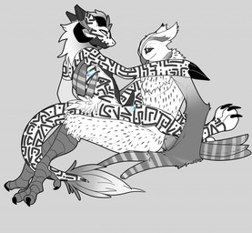 anal anal_penetration anthro beak bite_mark claws duo erection eye_contact feathers feet finger_claws from_front_position fur genitals glyphs hair horn looking_at_another male male/male male_penetrated male_penetrating male_penetrating_male mastery_position nude penetration penis sex simple_background sitting smile talons toe_claws toes wings sterks choccy veniknotical avian bird owl wickerbeast 2022 black_and_white digital_drawing_(artwork) digital_media_(artwork) monochrome