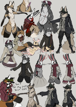 amputee animal_genitalia animal_penis anthro balls biped blood bodily_fluids breasts canine_genitalia canine_penis clothed clothing collar cum death disability duo erection female genital_fluids genitals gore knot male nipples nude penis sex slave snuff solo vulva omnipresentcrayon canid canine canis fox lagomorph leporid mammal maned_wolf mouse murid murine rabbit rodent wolf absurd_res hi_res multiple_versions sketch_page