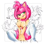 2020 amy_rose anthro anthrofied balls blush bodily_fluids breasts bukkake canid canine clothing crossgender cum cum_in_hair cum_on_breasts cum_on_face cum_on_penis erection erosuke eulipotyphlan fox ftg_crossgender fti_crossgender fur genital_fluids genitals green_eyes grin group gynomorph hair half-closed_eyes hedgehog intersex legwear licking licking_lips licking_own_lips looking_pleasured male mammal masturbation miles_prower mostly_nude narrowed_eyes penis pink_body pink_fur sega self_lick simple_background sitting smile sonic_the_hedgehog sonic_the_hedgehog_(series) sweat thigh_highs tongue tongue_out white_background