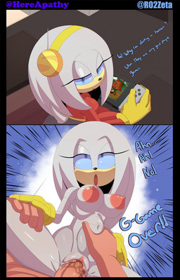 Rating: e
ID: 5755468
Date: 2025-08-04 08:37:45 -0400
Status: active
Score: 31
abdominal_bulge ahegao anthro areola big_breasts black_border black_nose blue_eyes blue_sclera bodysuit border breasts clitoris clothed clothing comic dialogue duo echidna english_text female fondling_internal_bulge front_view genitals gloves gloves_only grey_body handwear handwear_only heart_eyes heart_symbol hereapathy hi_res holding_console human instant_loss_2koma looking_pleasured male male/female mammal monotreme mostly_nude navel nipples nude open_mouth penetration penile penile_penetration penis penis_in_vagina pink_areola pink_nipples red_bodysuit red_clothing red_skinsuit sex skinsuit tan_body tan_skin text thick_thighs tight_clothing vaginal vaginal_penetration wide_hips yellow_clothing yellow_gloves yellow_handwear zeta_the_echidna post #5755468