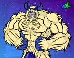 anthro arm_hair big_muscles big_penis body_hair chest_hair flexing flexing_muscles fur genitals hair horn macro male muscular muscular_anthro muscular_male nude penis pubes solo grizzlykubz activision spyro_reignited_trilogy spyro_the_dragon bentley bentley_(spyro) humanoid monster yeti hi_res