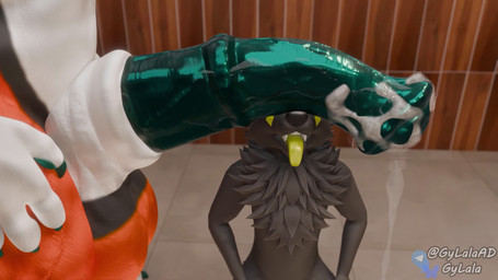 animal_genitalia animal_penis anthro balls big_balls big_penis black_body black_fur blue_penis bodily_fluids cum duo equine_genitalia equine_penis fur genital_fluids genitals huge_balls huge_penis hyper hyper_balls hyper_genitalia hyper_penis male male/male open_mouth orange_body orange_fur penis throbbing throbbing_balls throbbing_penis tongue white_body white_fur yellow_tongue gylala gylala_(character) softdiamond canid canine canis dutch_angel_dragon mammal wolf 16:9 3d_(artwork) 3d_animation animated blender_(artwork) digital_media_(artwork) hi_res high_framerate loop no_sound short_playtime video widescreen