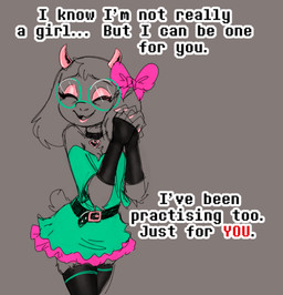 2_horns anthro belt belt_buckle black_belt black_choker black_clothing black_gloves black_handwear black_jewelry black_legwear black_necklace black_text black_thigh_highs bow_ribbon buckle choker clasped_hands clothed clothed_anthro clothed_male clothing colored_nails crossdressing dialogue dress eyelashes eyeshadow eyewear femboy fingerless_gloves fingernails floppy_ears fur glasses gloves green_clothing green_dress green_eyewear green_glasses green_legwear green_thigh_highs grey_background handwear heart_choker horn jewelry legwear lipstick makeup male male_anthro multicolored_clothing multicolored_dress multicolored_legwear multicolored_thigh_highs nails necklace open_mouth open_smile pink_bow pink_clothing pink_dress pink_eyeshadow pink_fingernails pink_horn pink_lipstick pink_nails red_text round_glasses short_horn short_tail simple_background small_horn smile snout solo tail talking_to_another text thigh_highs tongue two_tone_clothing two_tone_dress two_tone_legwear two_tone_thigh_highs soulcentinel deltarune undertale_(series) ralsei bovid caprine darkner mammal 2025 english_text restricted_palette