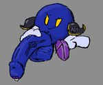 balls big_balls big_penis blue_body genitals huge_balls huge_penis hyper hyper_balls hyper_genitalia hyper_penis male not_furry penis solo yellow_eyes dustbunny404 kirby_(series) nintendo meta_knight sphere_creature waddling_head