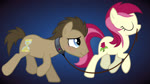 blush collar dominant dominant_female duo female feral leash quadruped walking evilenchantress friendship_is_magic hasbro my_little_pony doctor_whooves_(mlp) rose_(mlp) equid equine horse mammal pony 16:9 2019 2d_animation animated hi_res no_sound short_playtime webm widescreen