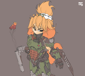 angry anthro armor blade clothed clothing female fingers fur gun hair muscular muscular_anthro muscular_female ranged_weapon shotgun simple_background solo weapon yellow_body yellow_fur awr_hey animal_crossing doom_(series) id_software microsoft nintendo isabelle_(animal_crossing) canid canine canis domestic_dog mammal shih_tzu toy_dog 2020 digital_drawing_(artwork) digital_media_(artwork) hi_res