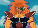 anthro armor clothed clothing cosplay crossover_cosplay feathers female front_view hair long_hair looking_at_viewer multicolored_body orange_body orange_hair scouter screencap_redraw solo style_emulation yellow_sclera slumbloom cavemanon_studios dragon_ball dragon_ball_z snoot_game aurora_(slumbloom) fan_character raditz dinosaur feathered_dinosaur feathered_scalie prehistoric_species reptile scalie 4:3 crossover